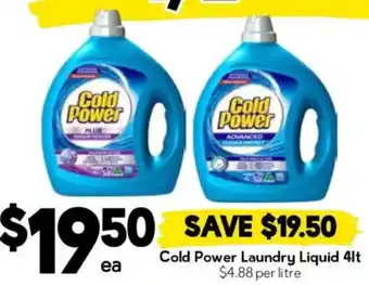 Cold Power Laundry Liquid
