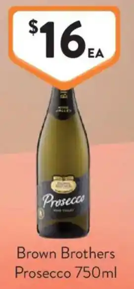 Brown Brothers Prosecco