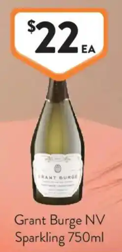 Foodworks Grant Burge NV Sparkling offer