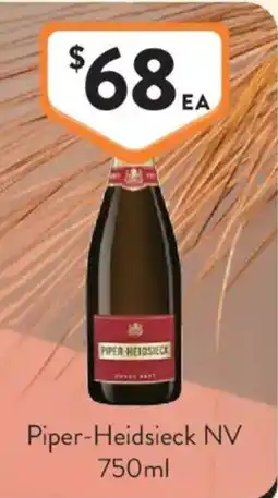 Foodworks Piper-Heidsieck NV offer