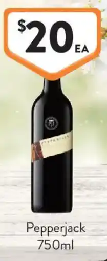Foodworks Pepperjack offer