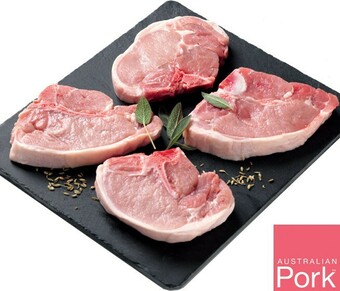 IGA Australian Pork Midloin Chops offer