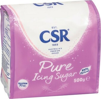 CSR Pure Icing Sugar 500g