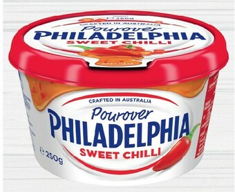 IGA Philadelphia Sweet Chilli Pourover 250g offer