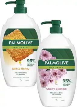 Coles Palmolive Naturals Body Wash offer