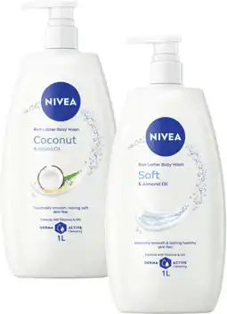 Coles Nivea Shower Body Wash offer