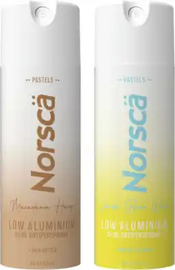 Coles Norsca Pastels 24hr Aerosol Deodorant offer