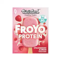 Woolworths NEW Twisted FroYo Protein Sticks offer