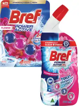 Coles Bref In The Bowl 42g-50g or Liquid Toilet Cleaner 600mL-700mL offer