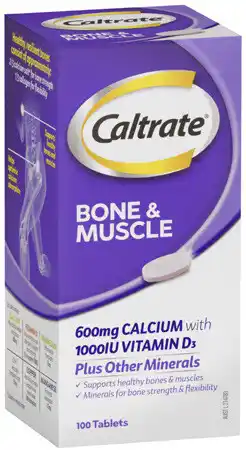 Coles Caltrate Bone & Muscle Health Tablets offer