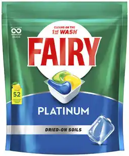Coles Fairy Platinum Dishwashing Tablets offer