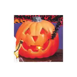Woolworths Halloween Tabletop Light Up Pumpkin offer
