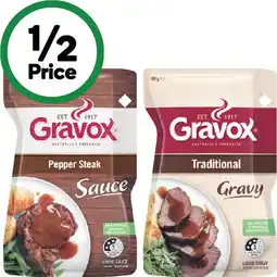 Woolworths Gravox Liquid Gravy or Finishing Sauce 165g offer