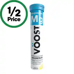Woolworths Voost Magnesium Effervescent Tablets offer