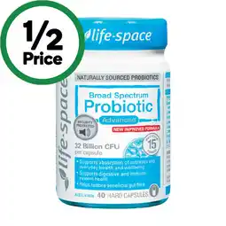 Woolworths Life-Space Broad Spectrum Probiotic Capsules offer