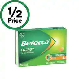 Woolworths Berocca Energy Everyday Multivitamin Effervescent Tablets offer