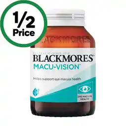 Woolworths Blackmores Macu-Vision Tablets offer