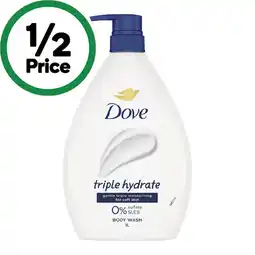 Woolworths Dove Body Wash offer