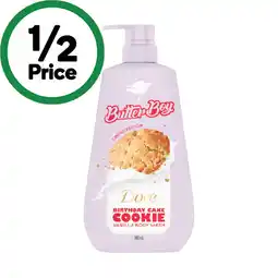 Woolworths Dove Butter Boy Vanilla Body Wash Birthday Cake Cookie offer