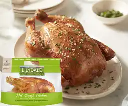 Coles Lilydale Free Range Hot Roast Sage & Onion Chicken offer