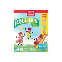 Woolworths Uncle Tobys Roll-Ups Value Pack offer