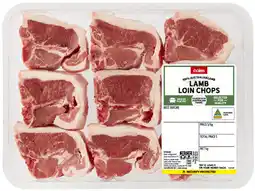 Coles Coles Australian Lamb Loin Chops offer