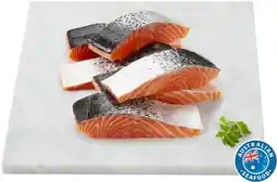 Coles Coles Tasmanian Fresh Salmon Portions Skin On offer