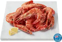 Coles Coles Australian Thawed Cooked Extra Large Black Tiger Prawns offer
