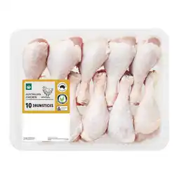 Woolworths Australian Fresh RSPCA Approved Chicken Drumsticks offer