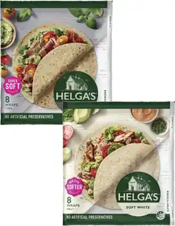 Coles Helga's Wraps-508g offer