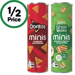 Woolworths Smith’s Minis Canisters offer
