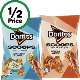 Woolworths Doritos Scoops Corn Chips offer