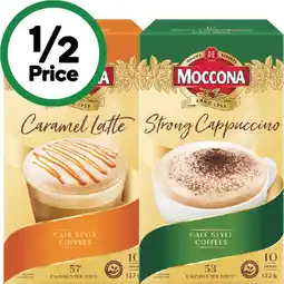 Woolworths Moccona Coffee Sachets-10 offer