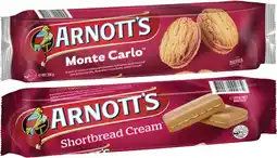 Coles Arnott's Creams Biscuits-250g offer