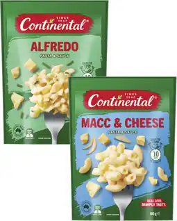 Coles Continental Pasta & Sauce offer