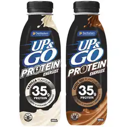Woolworths Sanitarium UP&GO Protein Energize Drink offer