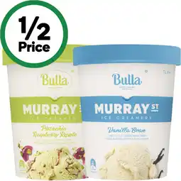 Woolworths Bulla Murray St Ice Cream Tub offer