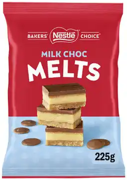 Coles Nestlé Baker's Choice Baking Chocolate Melts offer
