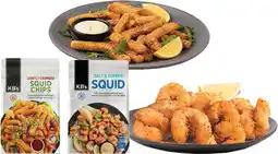 Coles KB's Tender Squid Chips or Salt & Pepper Squid 1kg offer