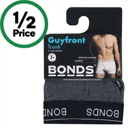 Woolworths Bonds Men’s Guy Front Trunk offer