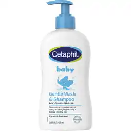 Woolworths Cetaphil Baby Gentle Wash & Shampoo or Daily Lotion 400ml offer