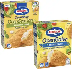 Coles Birds Eye Oven Bake Fish Fillets offer