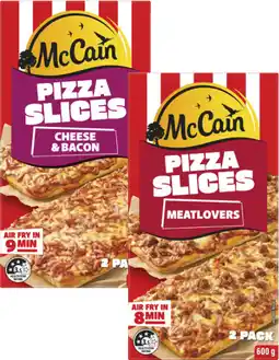 Coles McCain Pizza Slices 600g offer