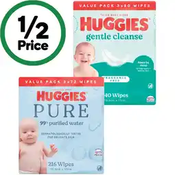 Woolworths Huggies Baby Wipes-240 offer