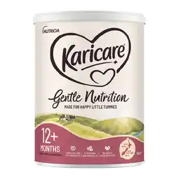 Woolworths Karicare Gentle Nutrition Stage 3 or 4 Toddler Milk Drink 900g offer