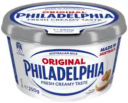 Coles Philadelphia Spreadable Cream Cheese offer