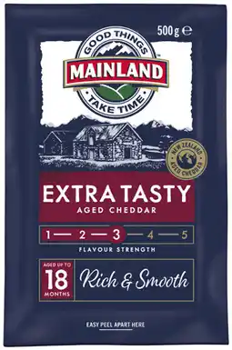 Coles Mainland Cheese Block-500g offer
