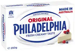 Coles Philadelphia Cream Cheese Block offer