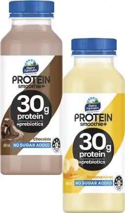 Coles Dairy Farmers Protein Smoothie offer