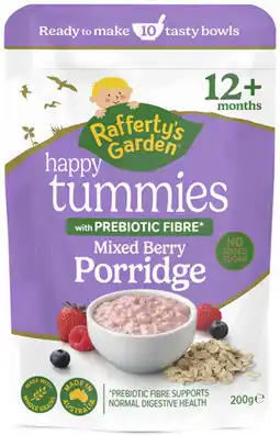 Coles Rafferty's Garden Porridge 12+ Months offer